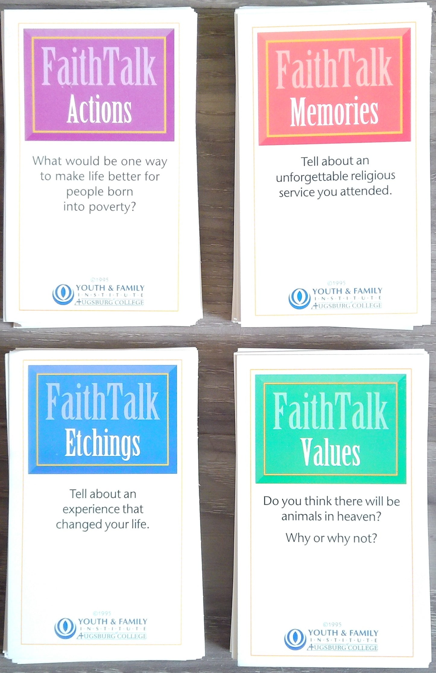 FaithTalk Card Game