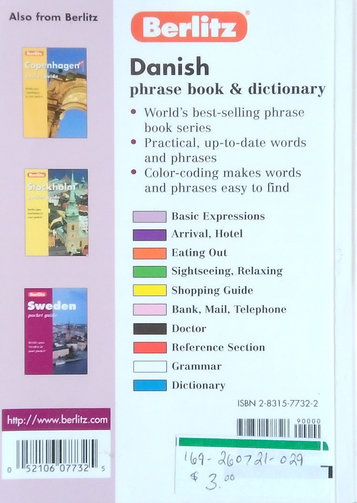 Danish Phrase Book & Dictionary