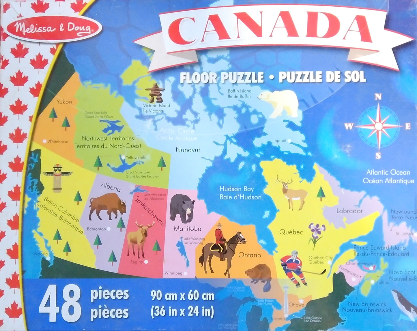 Canada Floor Puzzle