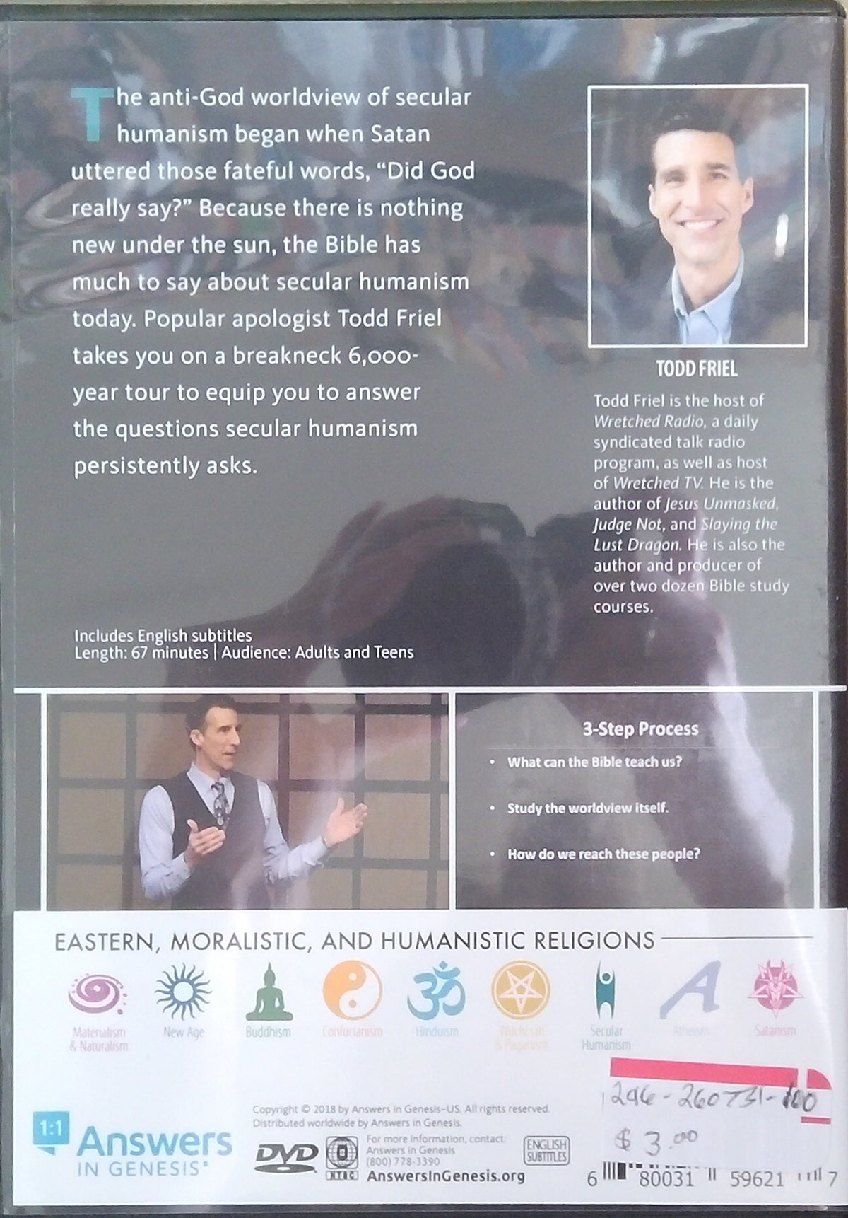 World Religions Conference: Secular Humanism