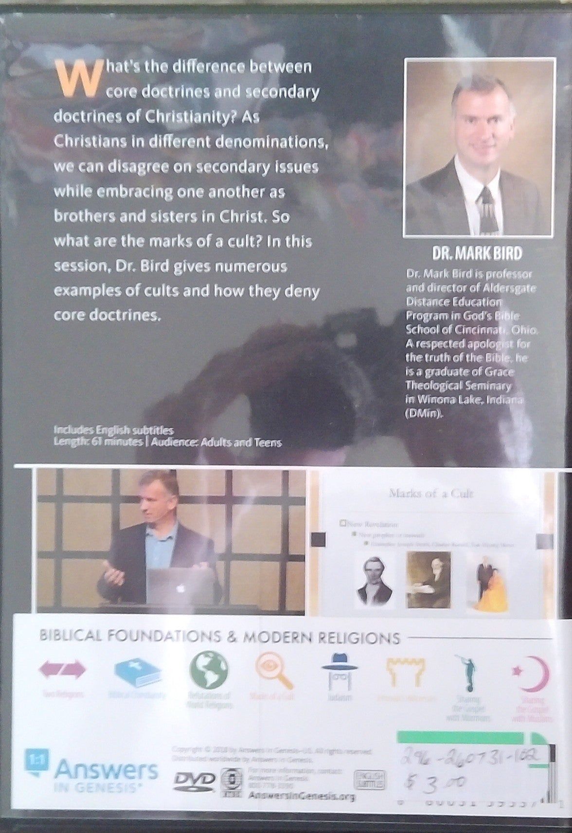 World Religions Conference: Marks Of A Cult