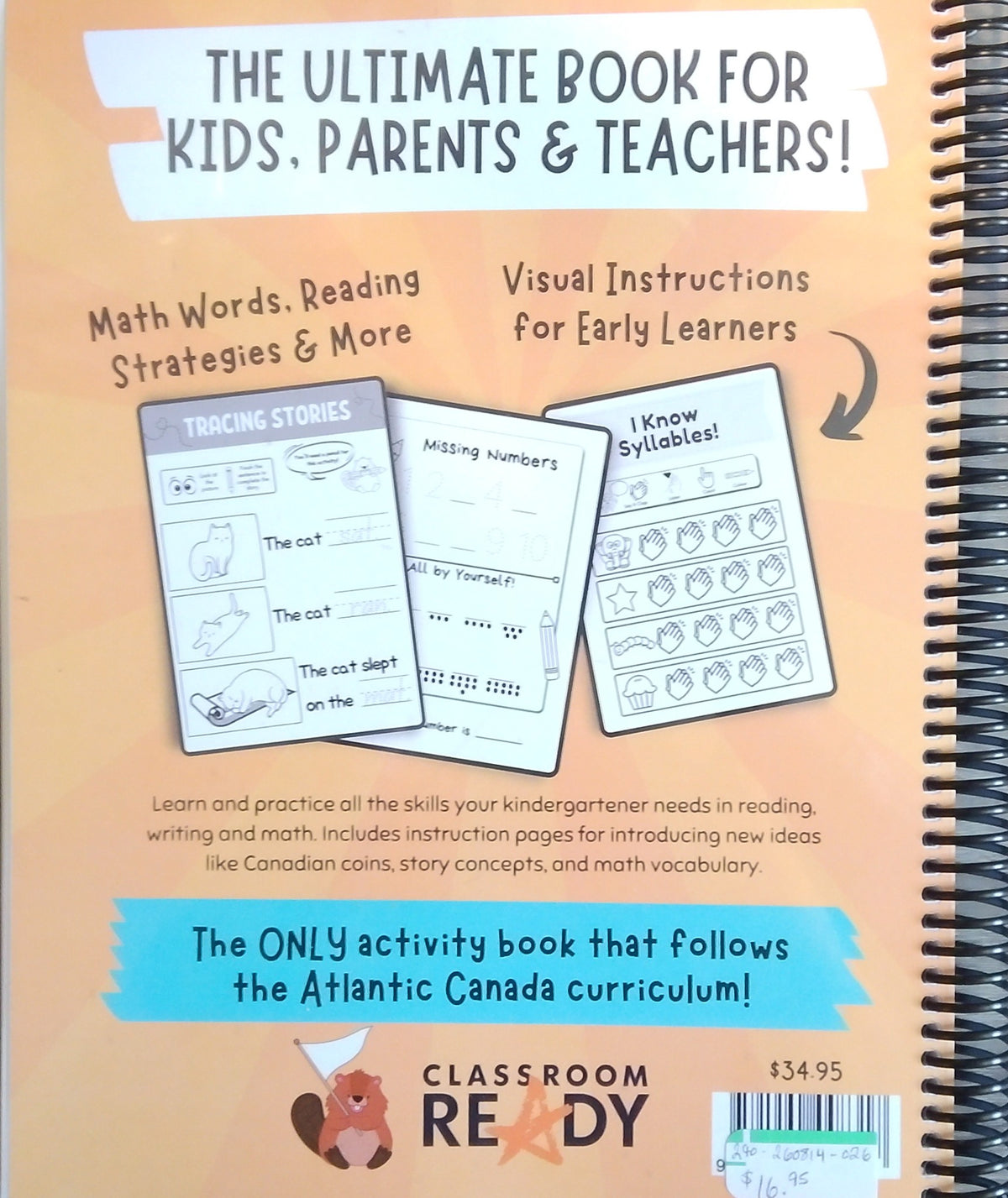 The Classroom Ready Activity Book & Keepsake: Kindergarten