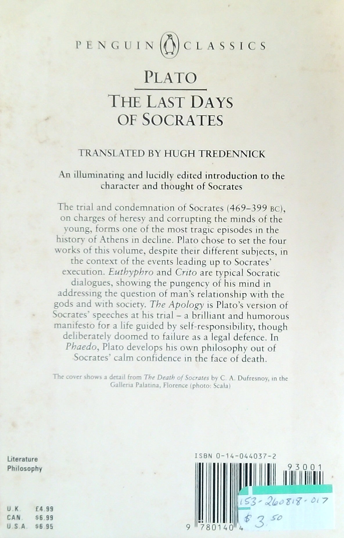 The Last Days Of Socrates