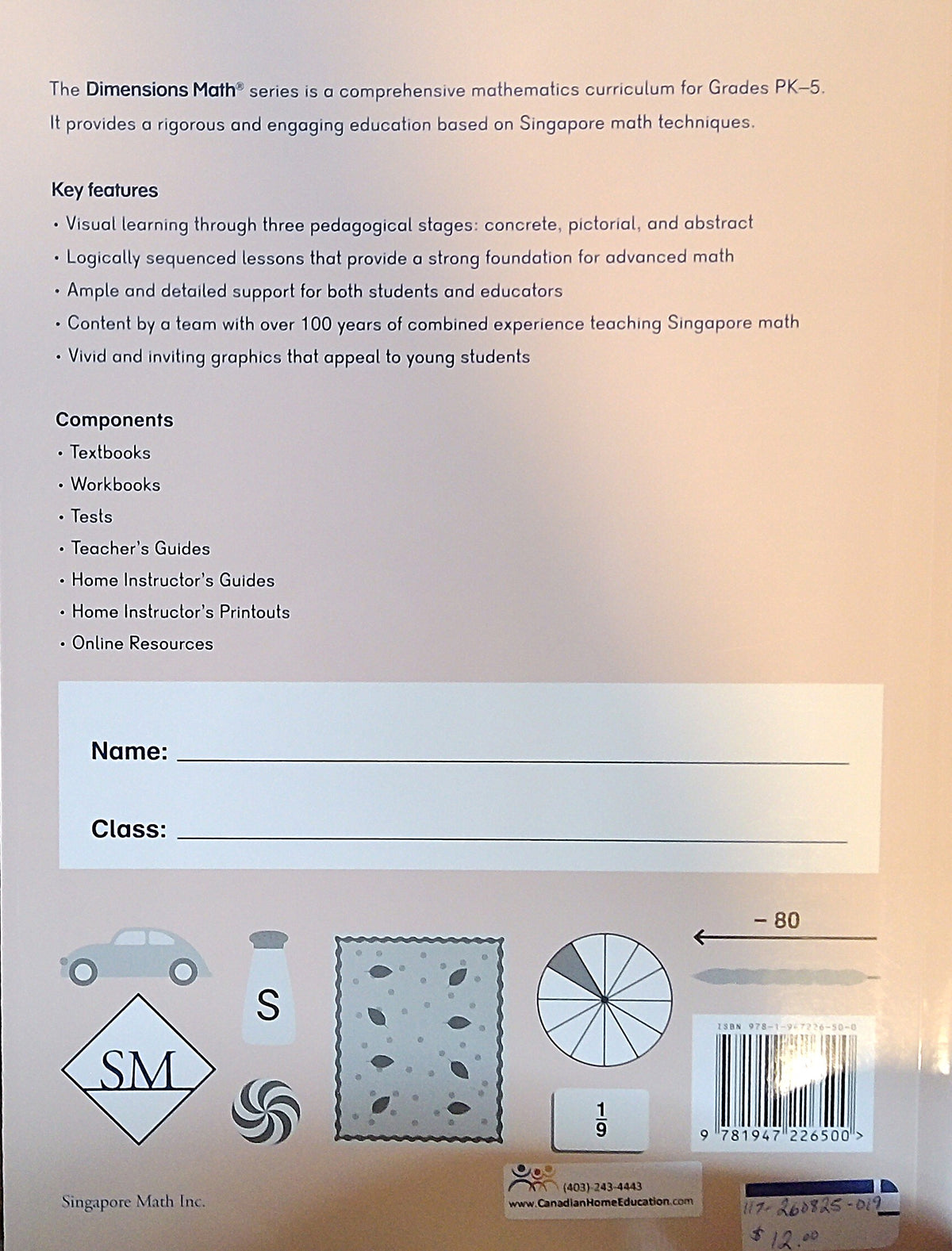 Dimensions Math: Tests 2B