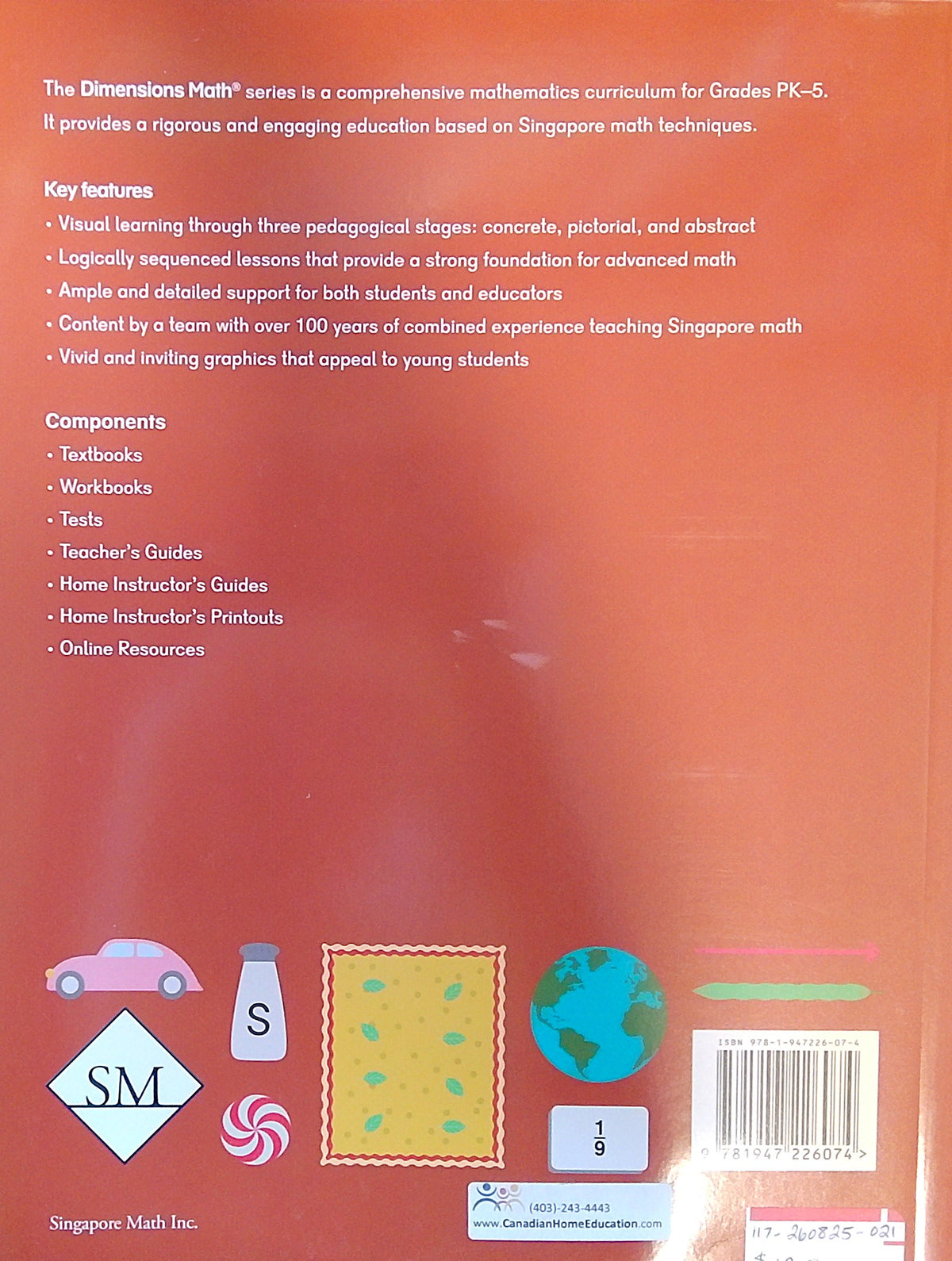 Dimensions Math: Textbook 2B