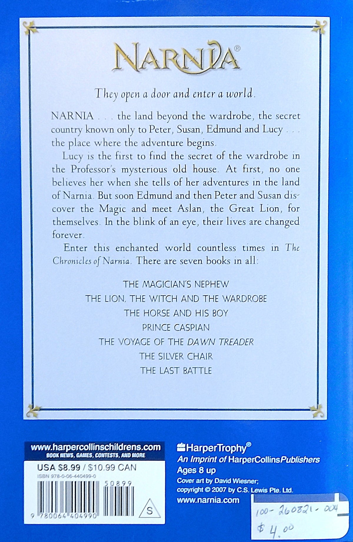 The Lion, The Witch And The Wardrobe
