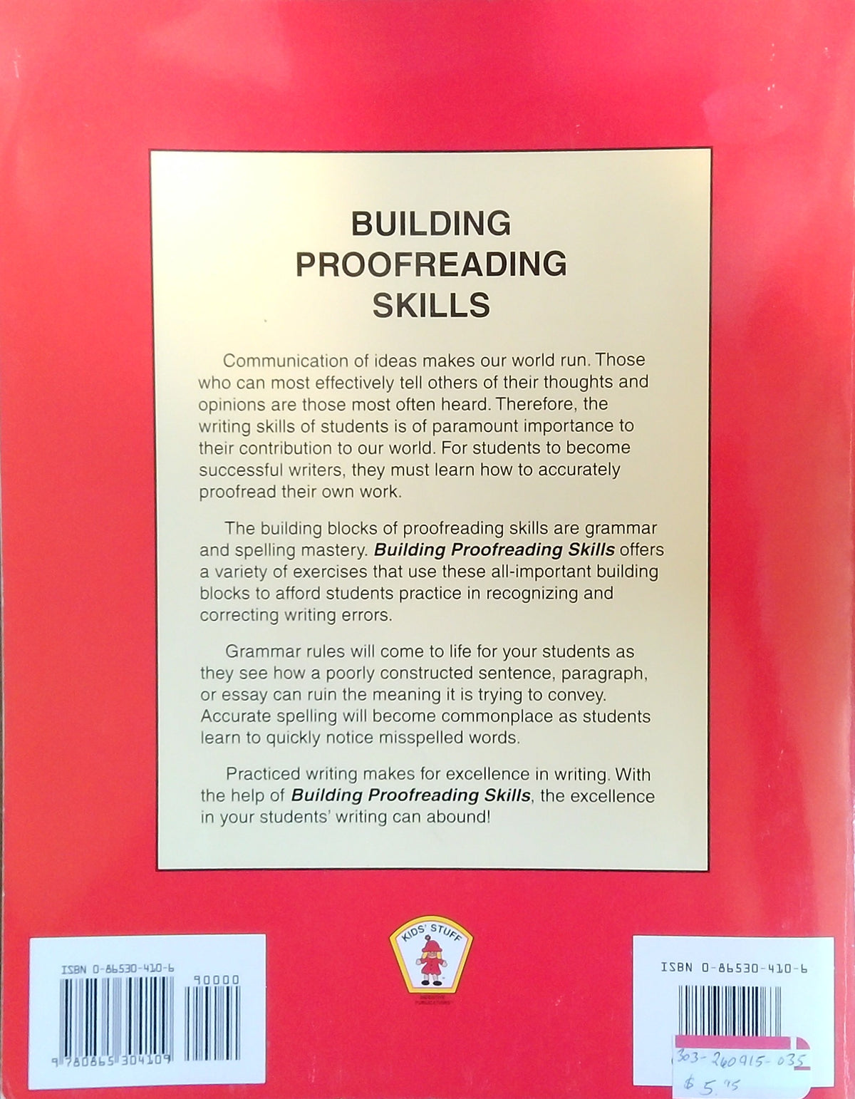Building Proofreading Skills