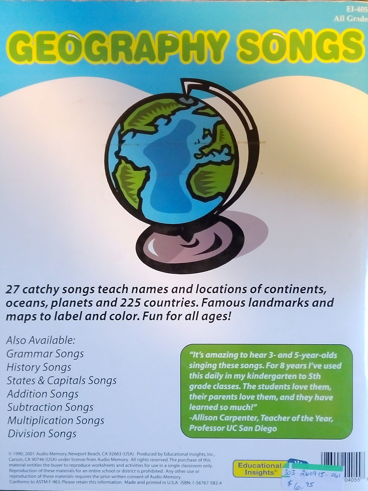 Geography Songs