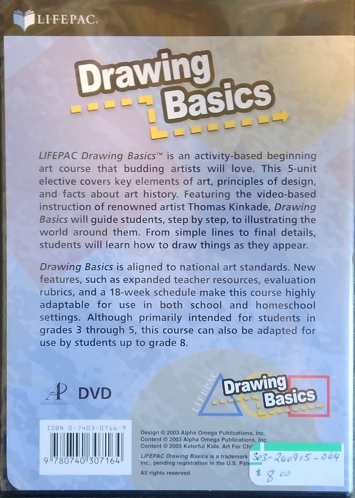 Drawing Basics With Thomas Kinkade: DVD