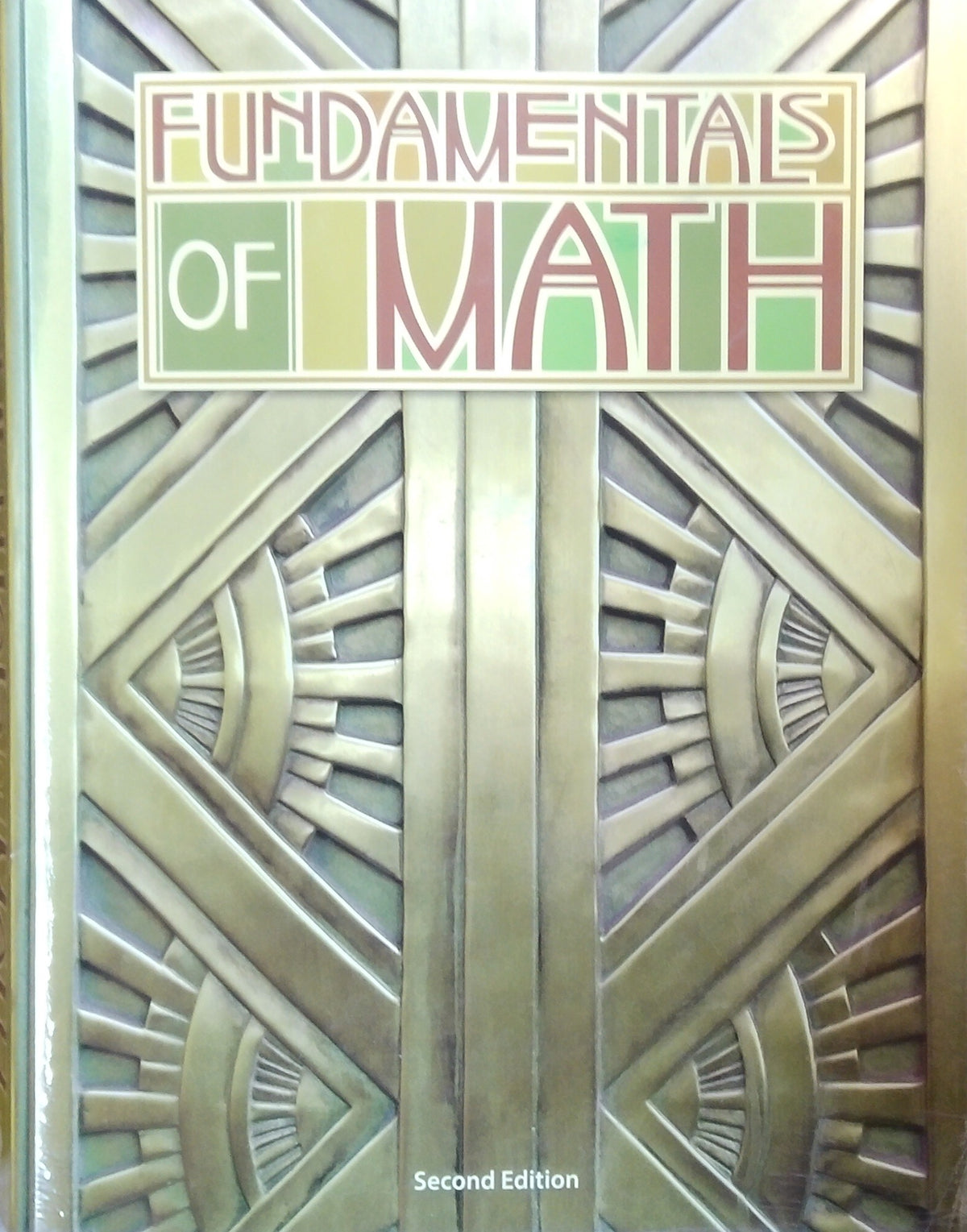Fundamentals Of Math: Student Book