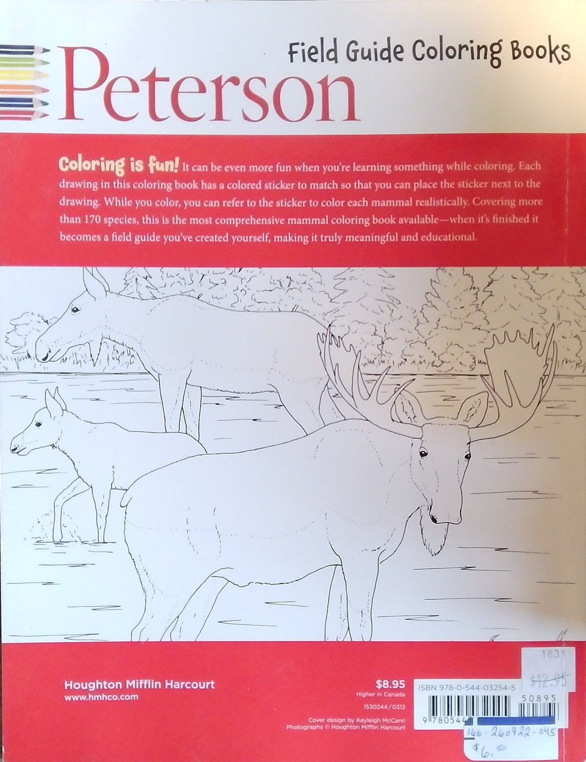 Peterson Field Guide Colouring Books: Mammals