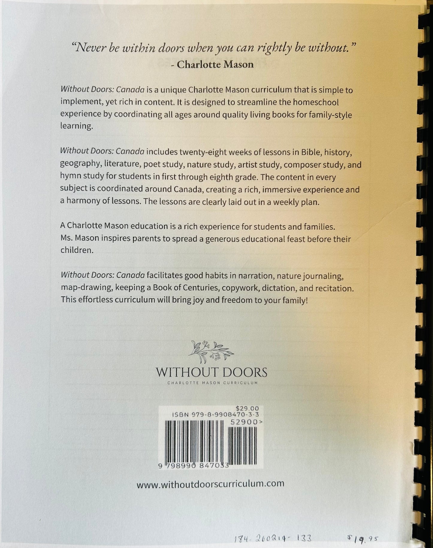 Without Doors: Canada