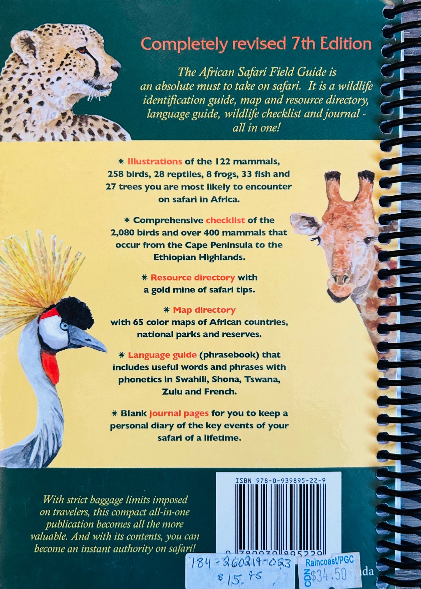 African Safari Field Guide
