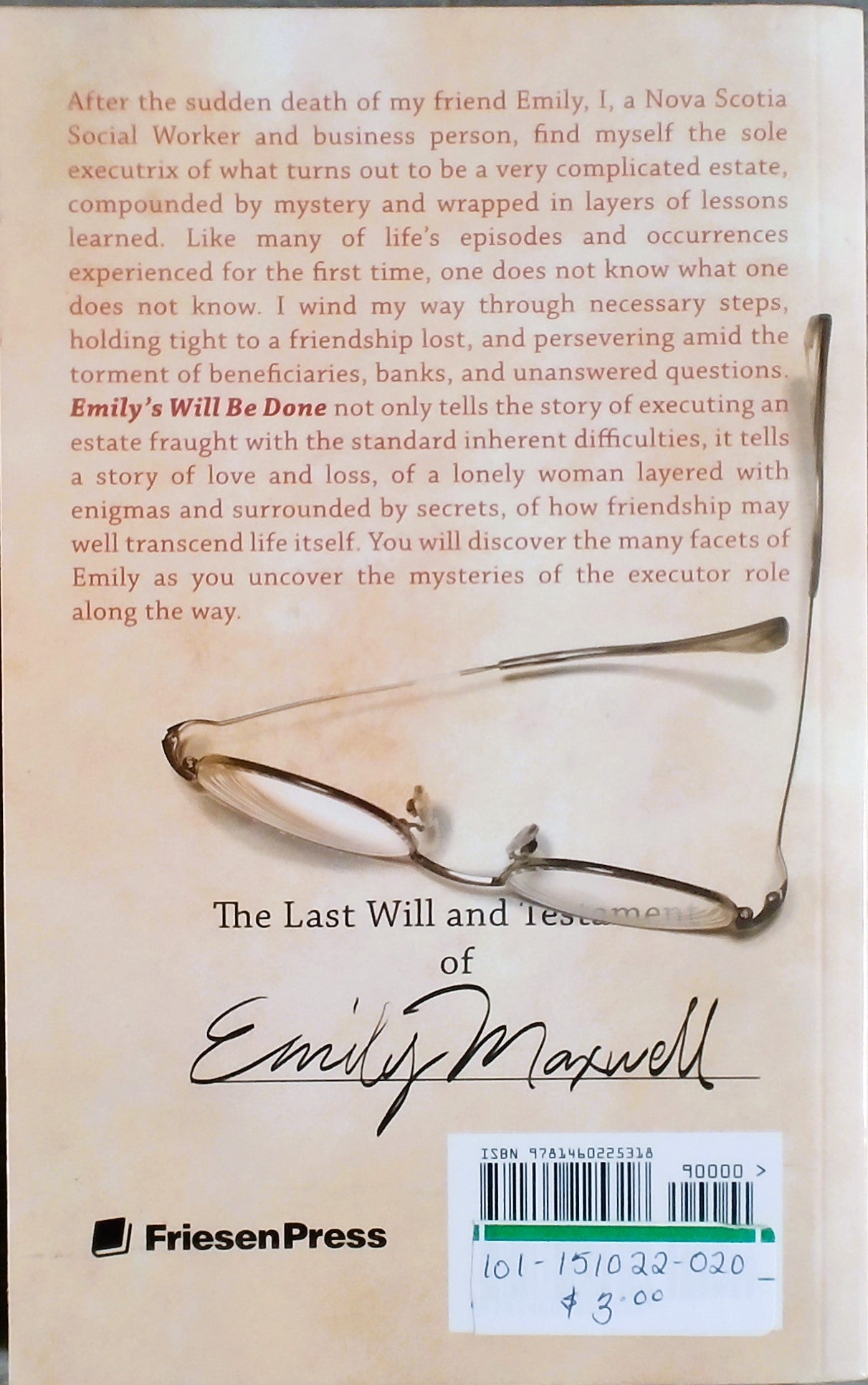 Emily's Will Be Done