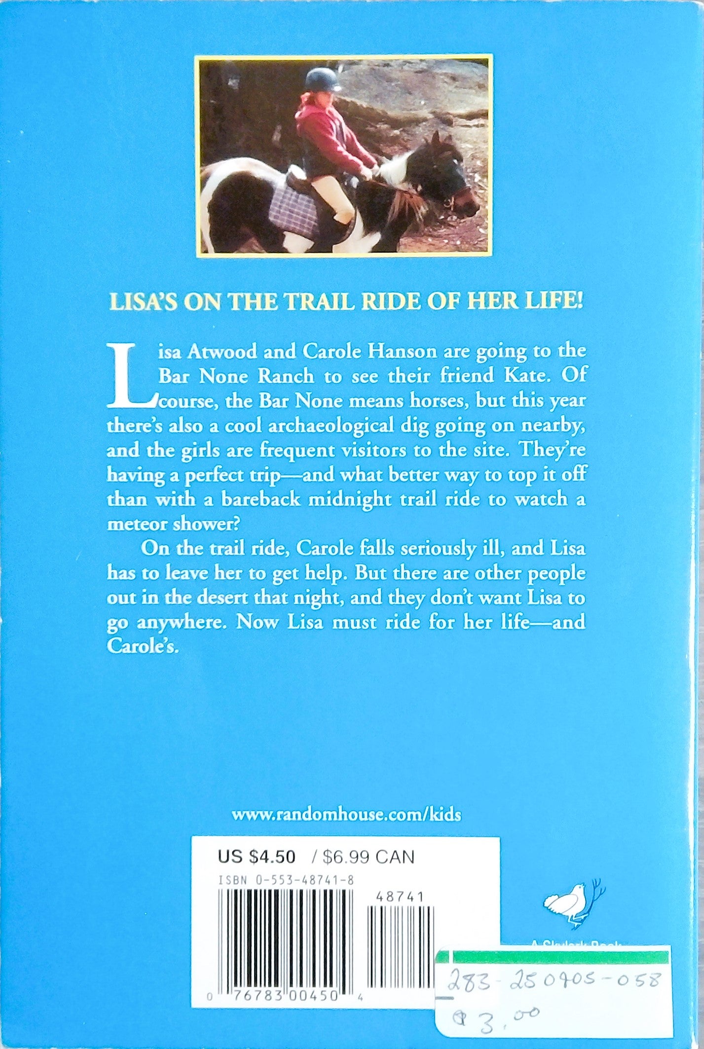 The Saddle Club: Trail Ride