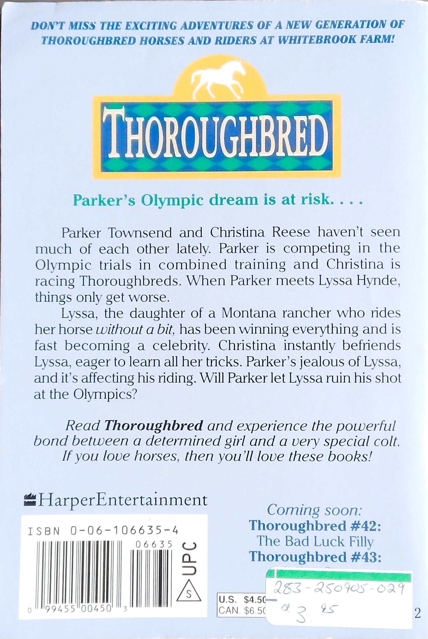 Thoroughbred: Close Call