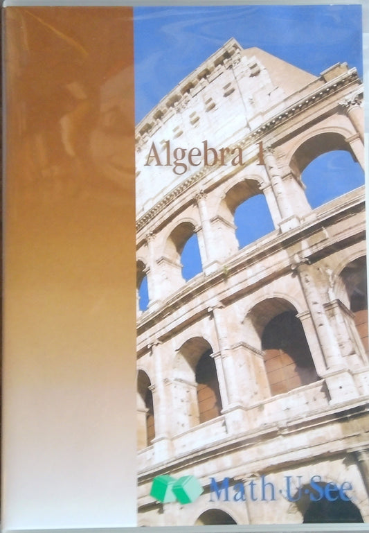 Math-U-See Algebra 1 DVD