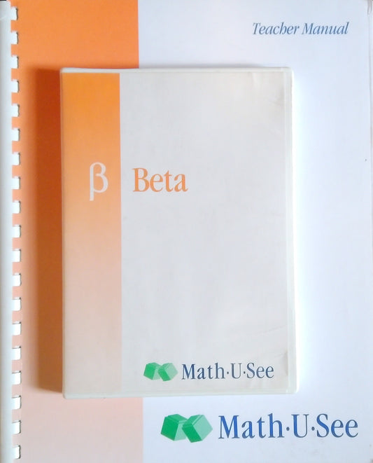 Math-U-See Beta Teacher's Bundle