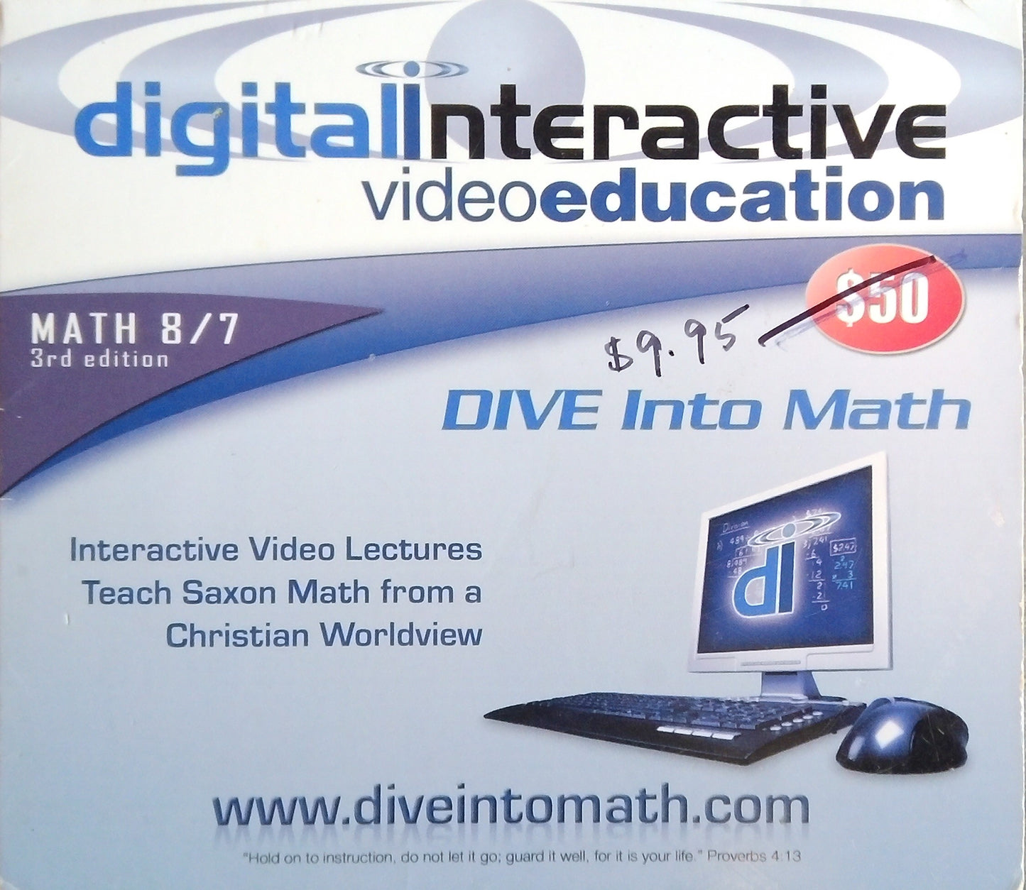 Saxon Math 87 DIVE DVD
