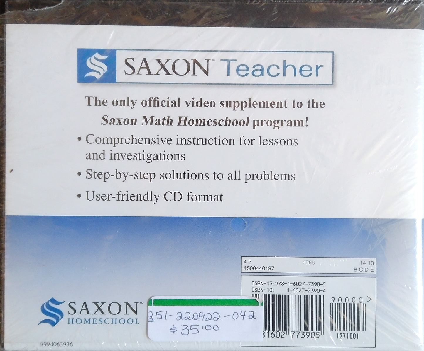 Saxon Teacher: Math 87 Lesson/Test CDs