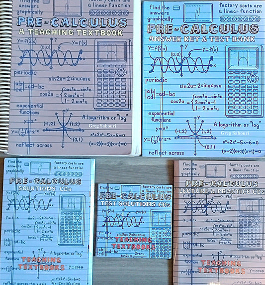 Teaching Textbooks Pre-Calculus Set