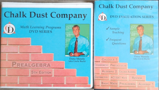 Chalk Dust Company Prealgebra Set