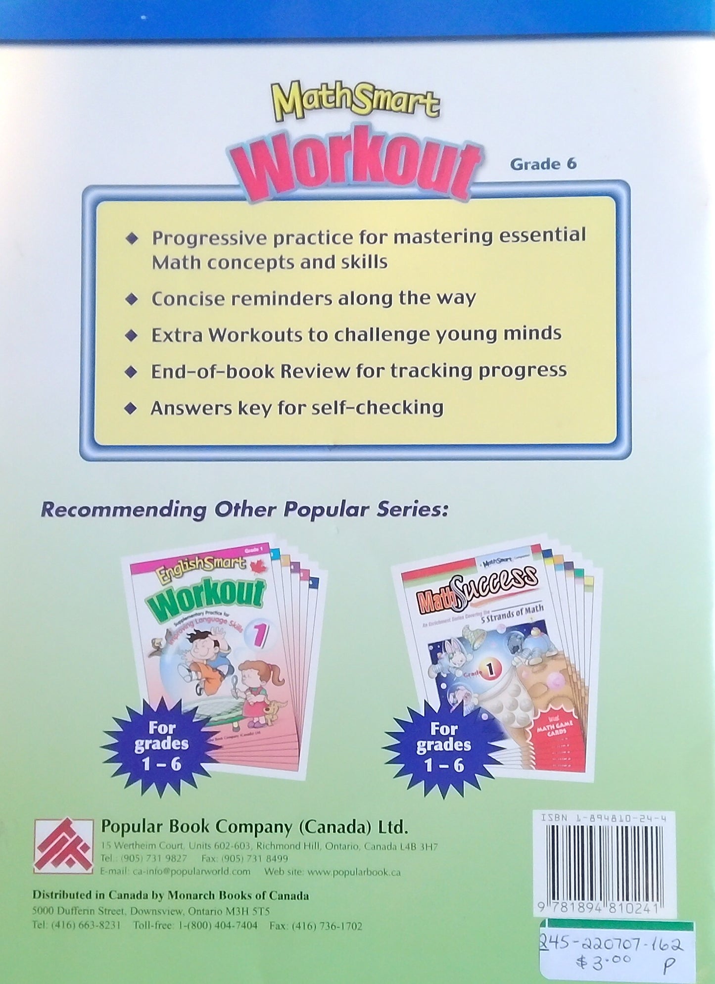 MathSmart Workout 6