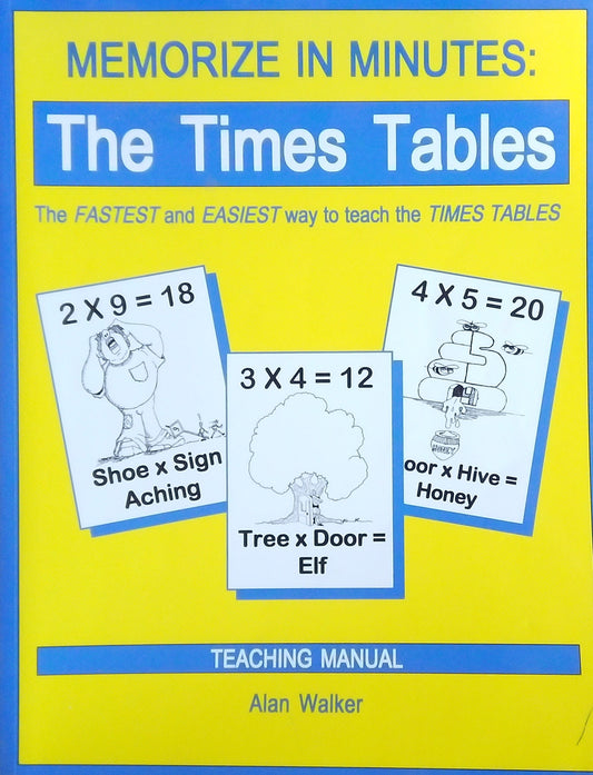 Memorize in Minutes: The Times Tables Teaching Manual