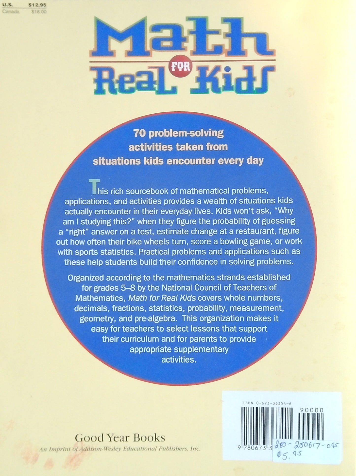 Math For Real Kids
