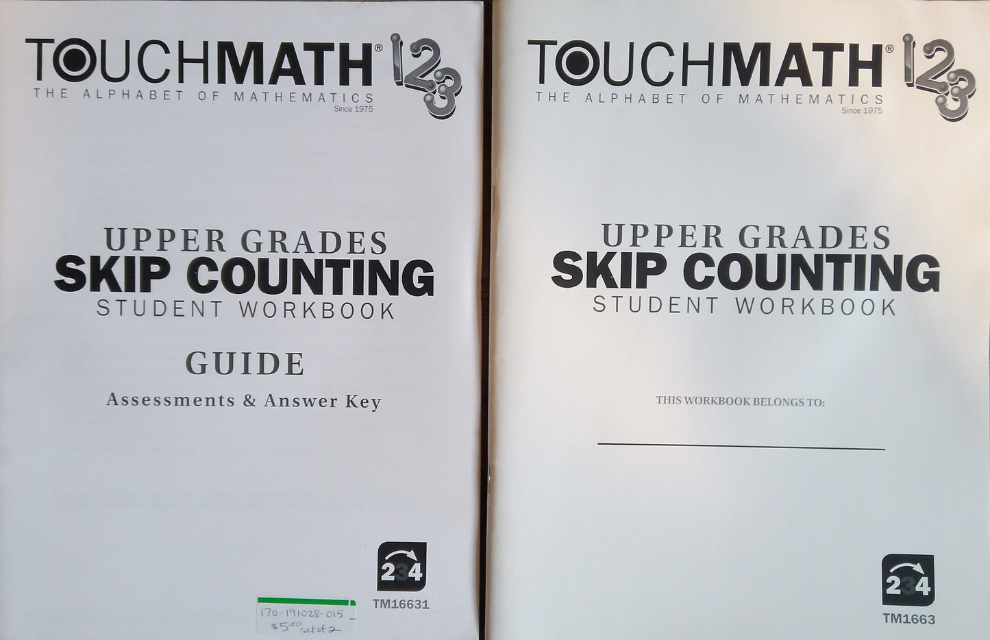 TouchMath 123 Skip Counting Bundle