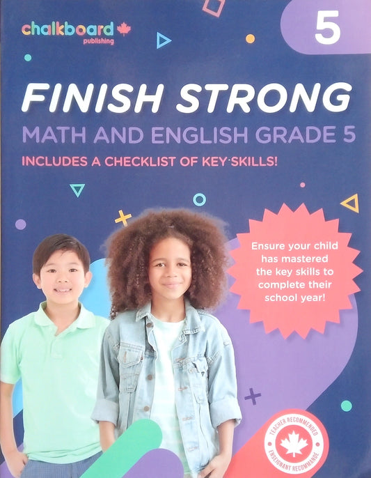 Finish Strong: Math and English Grade 5