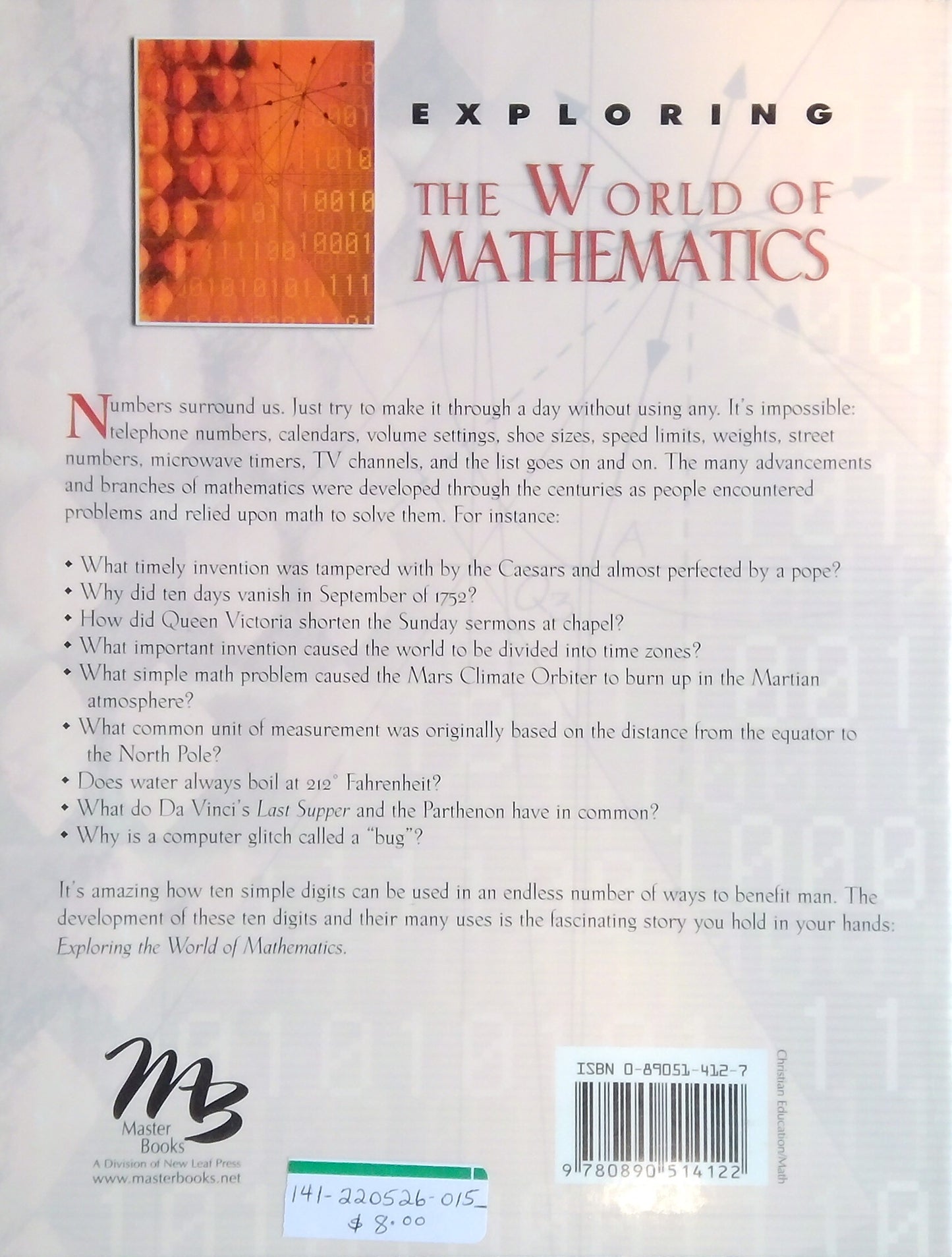 Exploring The World of Mathematics