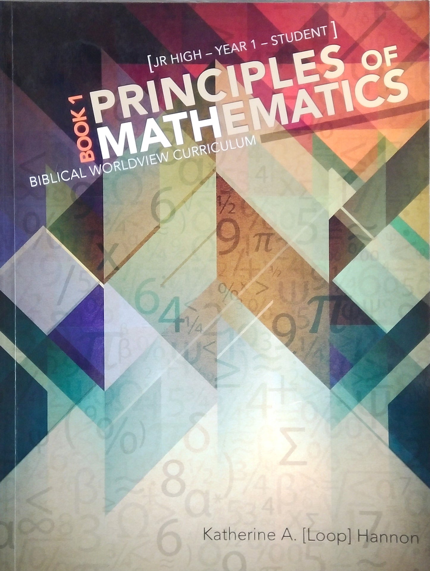 Principles Of Mathematics Book 1 - Student