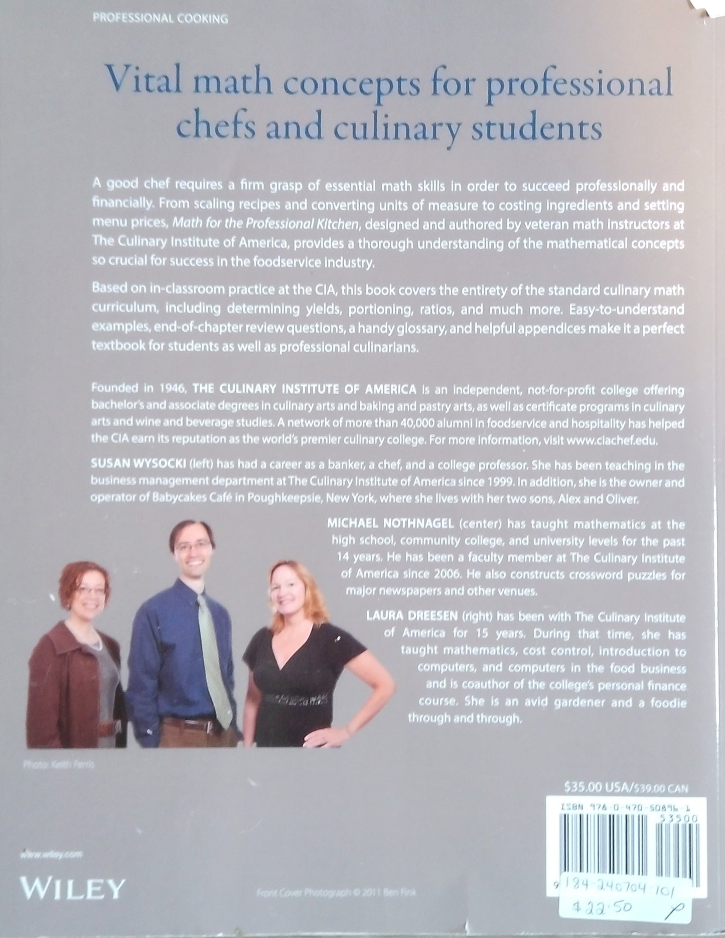 Math For The Professional Kitchen