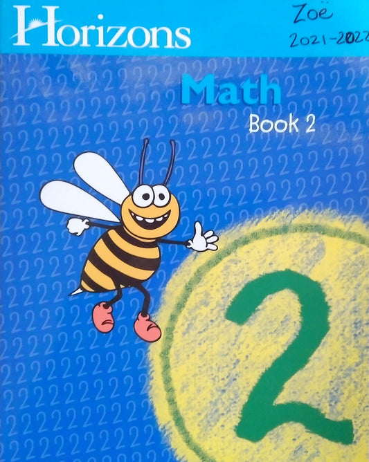 Horizons Math Book 2