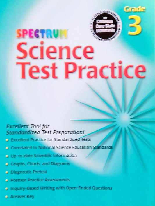 Spectrum Science Test Practice - Grade 3
