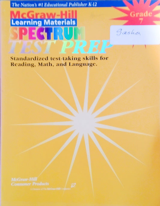 Spectrum Test Prep - Grade 7