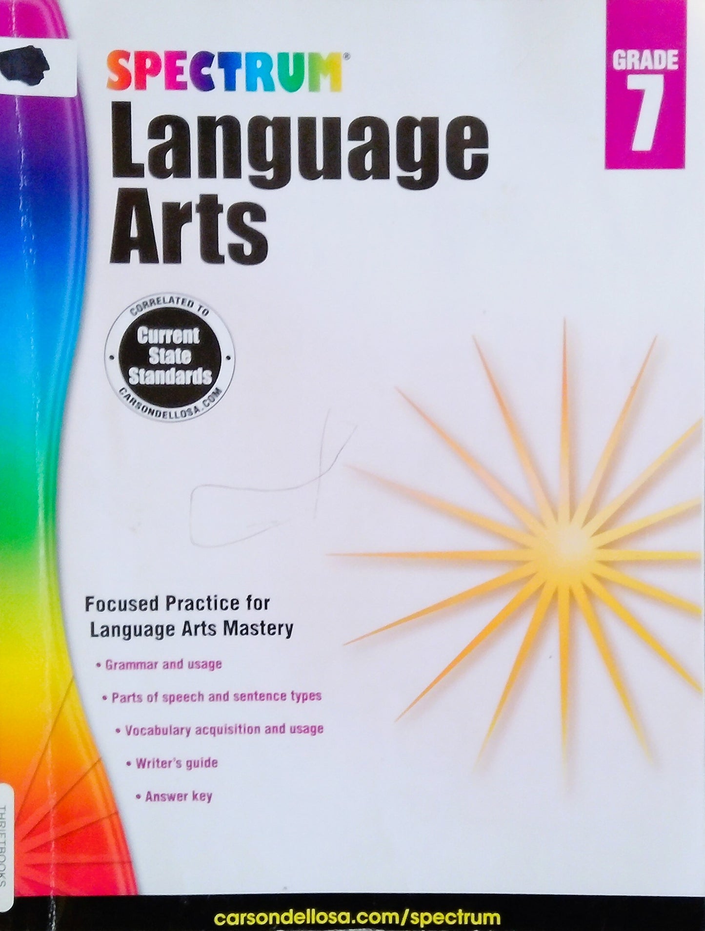 Spectrum Language Arts - Grade 7