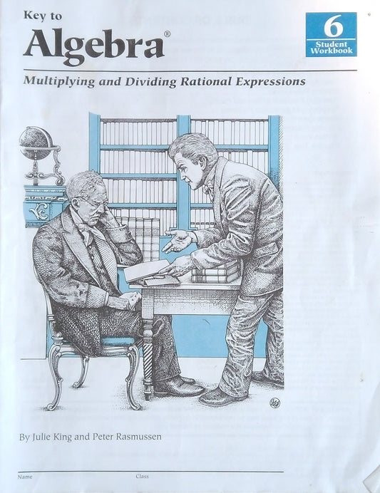 Key To Algebra Student Workbook 6