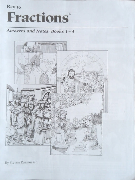 Key To Fractions Answers and Notes: Books 1-4