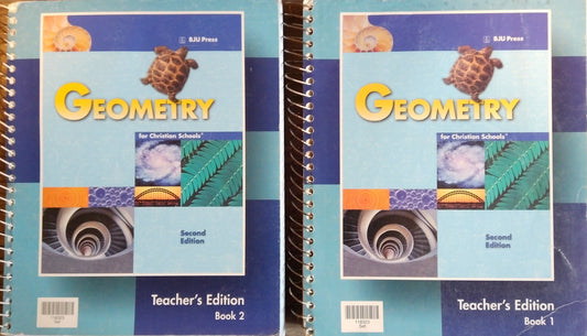 BJU Geometry Teacher's Bundle