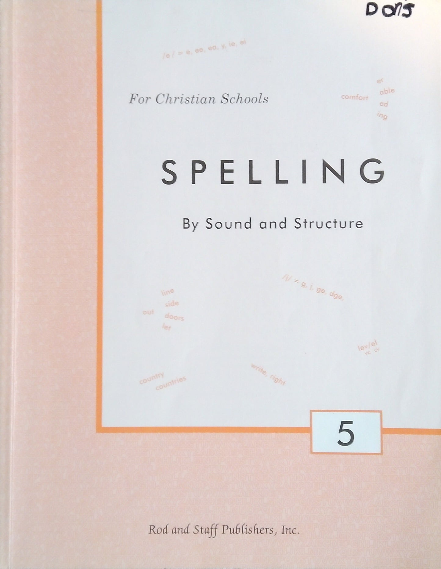 Spelling By Sound And Structure 5