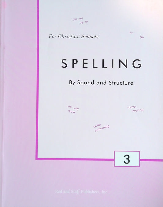 Spelling By Sound And Structure 3
