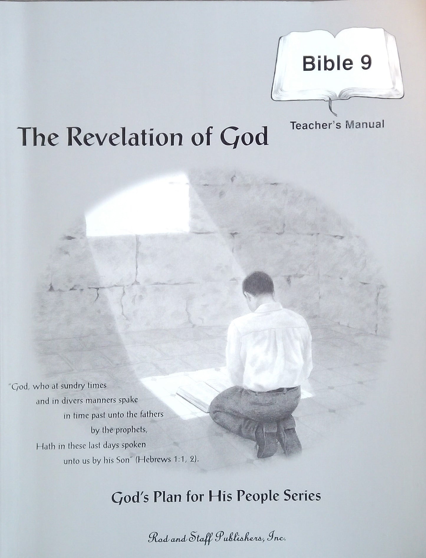 The Revelation Of God: Teacher's Manual