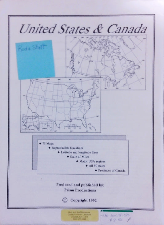United States And Canada Maps