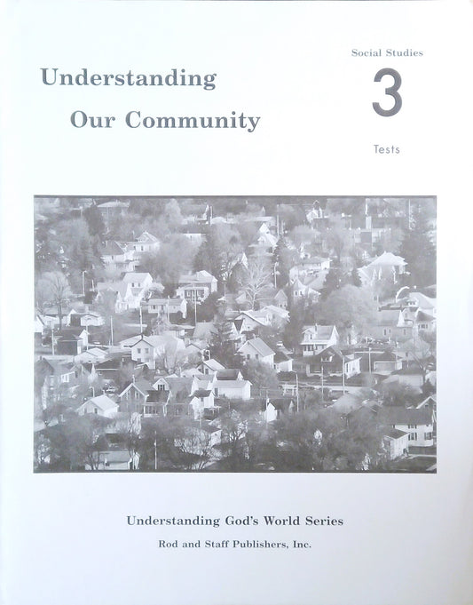 Understanding Our Community: Tests