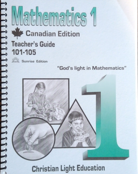 CLE Mathematics 1 Teacher's Guide -  L.U. 106-110