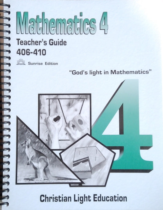 CLE Mathematics Teacher's Guide - L.U. 406-410