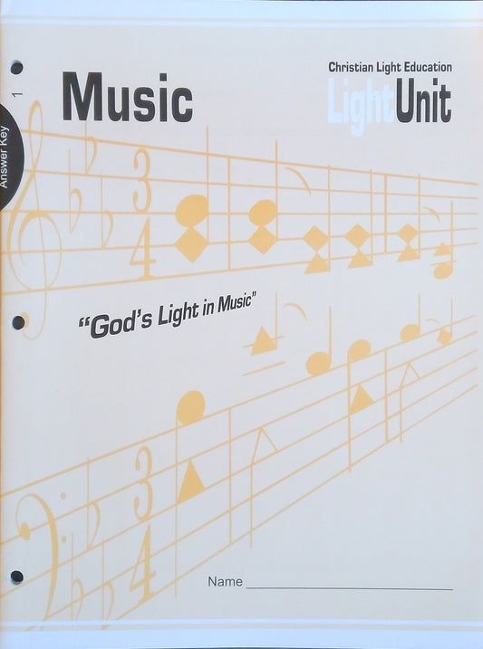 CLE Music 1 Answer Key