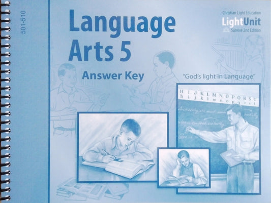 CLE Language Arts 5 Answer Key